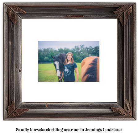 family horseback riding near me in Jennings, Louisiana